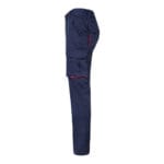 VL FIDES. Pantalon stretch bicolore, multipoches (240g/m²), en coton (46%), EME (38%) et polyester (16%) – Image 34