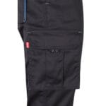 VL FIDES. Pantalon stretch bicolore, multipoches (240g/m²), en coton (46%), EME (38%) et polyester (16%) – Image 42