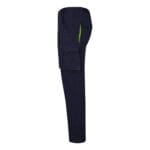 VL FIDES. Pantalon stretch bicolore, multipoches (240g/m²), en coton (46%), EME (38%) et polyester (16%) – Image 49