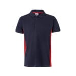 VL SUPAY. Polo piqué bicolore (180g/m²), manches courtes, en coton (60%) et polyester (40%) – Image 23
