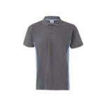 VL SUPAY. Polo piqué bicolore (180g/m²), manches courtes, en coton (60%) et polyester (40%) – Image 26