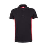 VL SUPAY. Polo piqué bicolore (180g/m²), manches courtes, en coton (60%) et polyester (40%) – Image 29