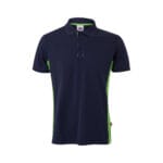 VL SUPAY. Polo piqué bicolore (180g/m²), manches courtes, en coton (60%) et polyester (40%) – Image 32