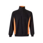 VL SVAROG. Sweat bicolore en éponge (260g/m²), en polyester (65%) et coton (35%) – Image 11
