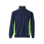 VL SVAROG. Sweat bicolore en éponge (260g/m²), en polyester (65%) et coton (35%) – Image 39