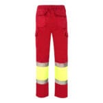 VL ATHENA. Pantalon bicolore en sergé (210g/m²), doublé, multi-poches, en coton (20%) et polyester (80%) – Image 15