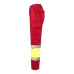 VL ATHENA. Pantalon bicolore en sergé (210g/m²), doublé, multi-poches, en coton (20%) et polyester (80%) – Image 16