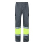VL ATHENA. Pantalon bicolore en sergé (210g/m²), doublé, multi-poches, en coton (20%) et polyester (80%) – Image 20