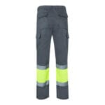 VL ATHENA. Pantalon bicolore en sergé (210g/m²), doublé, multi-poches, en coton (20%) et polyester (80%) – Image 21