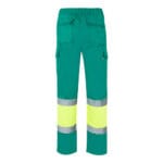 VL ATHENA. Pantalon bicolore en sergé (210g/m²), doublé, multi-poches, en coton (20%) et polyester (80%) – Image 27
