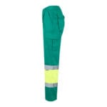 VL ATHENA. Pantalon bicolore en sergé (210g/m²), doublé, multi-poches, en coton (20%) et polyester (80%) – Image 28