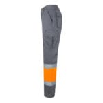 VL ATHENA. Pantalon bicolore en sergé (210g/m²), doublé, multi-poches, en coton (20%) et polyester (80%) – Image 40