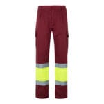 VL ATHENA. Pantalon bicolore en sergé (210g/m²), doublé, multi-poches, en coton (20%) et polyester (80%) – Image 50