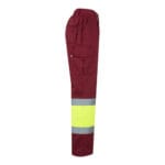 VL ATHENA. Pantalon bicolore en sergé (210g/m²), doublé, multi-poches, en coton (20%) et polyester (80%) – Image 53