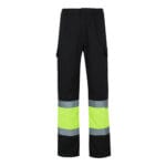 VL POSEIDON. Pantalon bicolore en sergé multipoches (210g/m²), en coton (20%) et polyester (80%) – Image 3