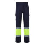 VL POSEIDON. Pantalon bicolore en sergé multipoches (210g/m²), en coton (20%) et polyester (80%) – Image 8