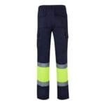 VL POSEIDON. Pantalon bicolore en sergé multipoches (210g/m²), en coton (20%) et polyester (80%) – Image 9