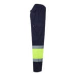 VL POSEIDON LARGE. Pantalon bicolore en sergé multipoches (210g/m²), en coton (20%) et polyester (80%) – Image 11