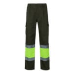 VL POSEIDON LARGE. Pantalon bicolore en sergé multipoches (210g/m²), en coton (20%) et polyester (80%) – Image 44