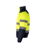 VL JUPITER LARGE. Veste rembourrée bicolore (180g/m²) en polyester (100%), avec finition PU – Image 3