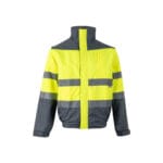 VL JUPITER LARGE. Veste rembourrée bicolore (180g/m²) en polyester (100%), avec finition PU – Image 6