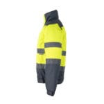 VL JUPITER LARGE. Veste rembourrée bicolore (180g/m²) en polyester (100%), avec finition PU – Image 8