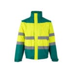 VL JUPITER LARGE. Veste rembourrée bicolore (180g/m²) en polyester (100%), avec finition PU – Image 11