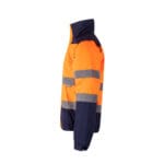 VL JUPITER LARGE. Veste rembourrée bicolore (180g/m²) en polyester (100%), avec finition PU – Image 18