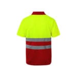 VL CUPID. Polo piqué bicolore (160g/m²) à manches courtes, en polyester (100%) – Image 14