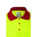 VL CUPID. Polo piqué bicolore (160g/m²) à manches courtes, en polyester (100%) – Image 17