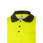VL CUPID. Polo piqué bicolore (160g/m²) à manches courtes, en polyester (100%) – Image 41