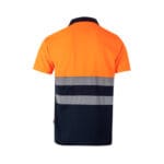 VL CUPID LARGE. Polo bicolore (160g/m²) à manches courtes, en polyester (100%) – Image 28