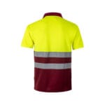 VL CUPID LARGE. Polo bicolore (160g/m²) à manches courtes, en polyester (100%) – Image 42