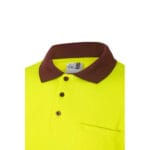 VL VULCAN. Polo bicolore (160g/m²) à manches longues, en polyester (100%) – Image 46