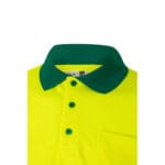 VL VULCAN LARGE. Polo bicolore (160g/m²) à manches longues, en polyester (100%) – Image 24