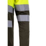 VL VULCAN LARGE. Polo bicolore (160g/m²) à manches longues, en polyester (100%) – Image 40
