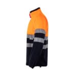 VL EROS LARGE. Veste polaire bicolore (280g/m²), en polyester (100%) – Image 28
