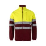 VL EROS LARGE. Veste polaire bicolore (280g/m²), en polyester (100%) – Image 41