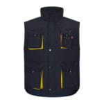 VL NERGAL. Gilet rembourré, bicolore, multipoches (120g/m²), en polyester (100%) – Image 5