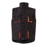 VL NERGAL. Gilet rembourré, bicolore, multipoches (120g/m²), en polyester (100%) – Image 10
