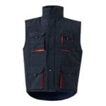 VL NERGAL. Gilet rembourré, bicolore, multipoches (120g/m²), en polyester (100%) – Image 15