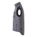 VL NERGAL. Gilet rembourré, bicolore, multipoches (120g/m²), en polyester (100%) – Image 67