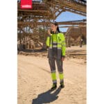 VL ZEUS. Pantalon stretch multipoches bicolore (240g/m²), en coton (46%), EME (38%) et polyester (16%) – Image 3