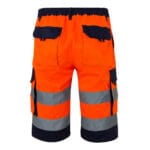VL HADES. Bermuda bicolore multi-poches (210g/m²), en coton (20%) et polyester (80%) – Image 10