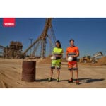 VL HADES. Bermuda bicolore multi-poches (210g/m²), en coton (20%) et polyester (80%) – Image 3