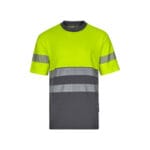 VL BASTET. T-shirt piqué bicolore (150g/m²), en coton (55%) et polyester (45%) – Image 6