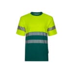 VL BASTET. T-shirt piqué bicolore (150g/m²), en coton (55%) et polyester (45%) – Image 9