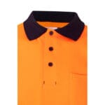 VL ACHELOUS. Polo piqué bicolore (150g/m²) à manches courtes, en coton (55%) et polyester (45%) – Image 19