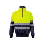 VL THOR. Sweatshirt bicolore (300g/m²) en polyester éponge (100%) – Image 3