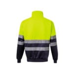 VL THOR. Sweatshirt bicolore (300g/m²) en polyester éponge (100%) – Image 2